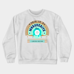 Marguerite Name Style Crewneck Sweatshirt